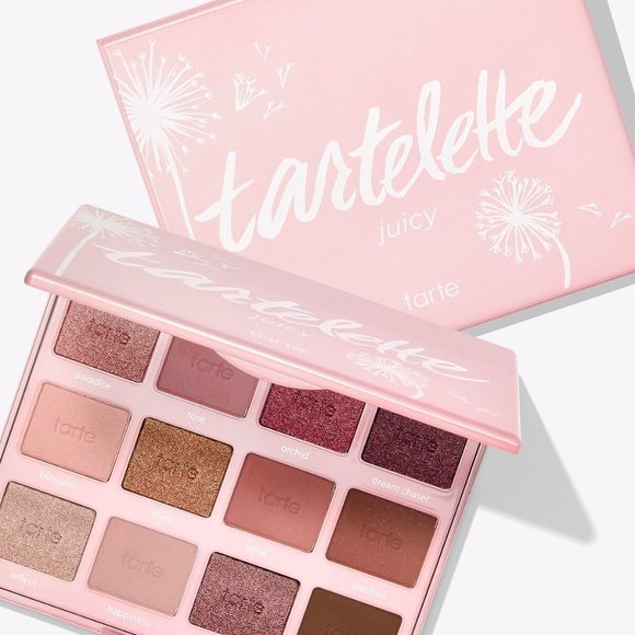 SALE! ✅TARTE Tartelette In JUICY Clay Eyeshadow Palette ✨ BNIB - Picture 1 of 9
